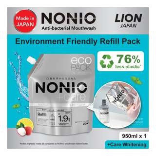 Nonio Anti-bacterial Mouthwash Refill - +Care Whitening Nonio Anti-bacterial Mouthwash Refill - +Care Whitening