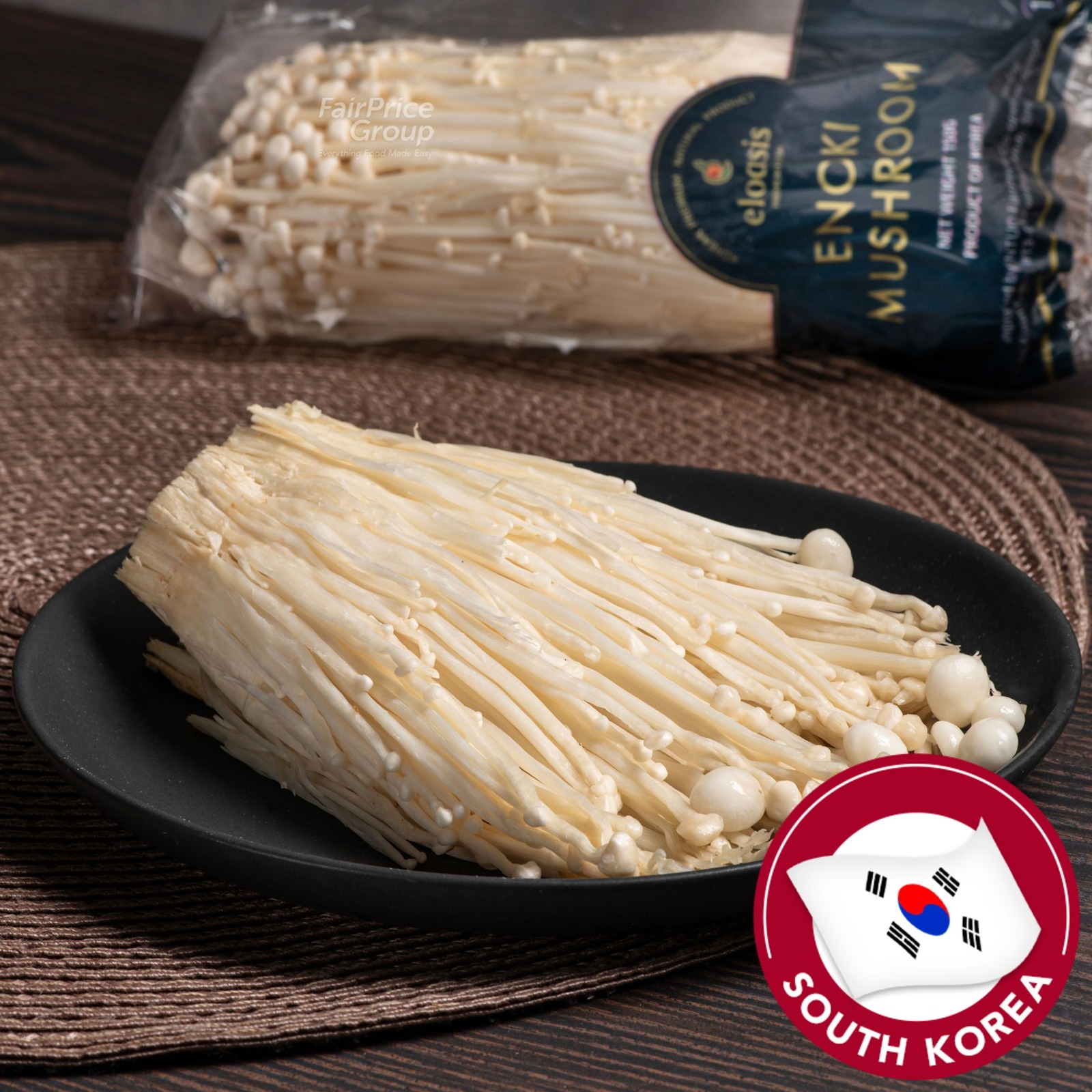 Eloasis Enoki Mushroom | NTUC FairPrice