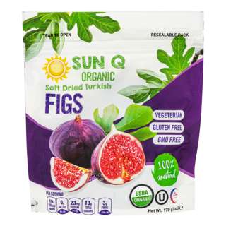 Sun Q Organic Soft Dried Figs