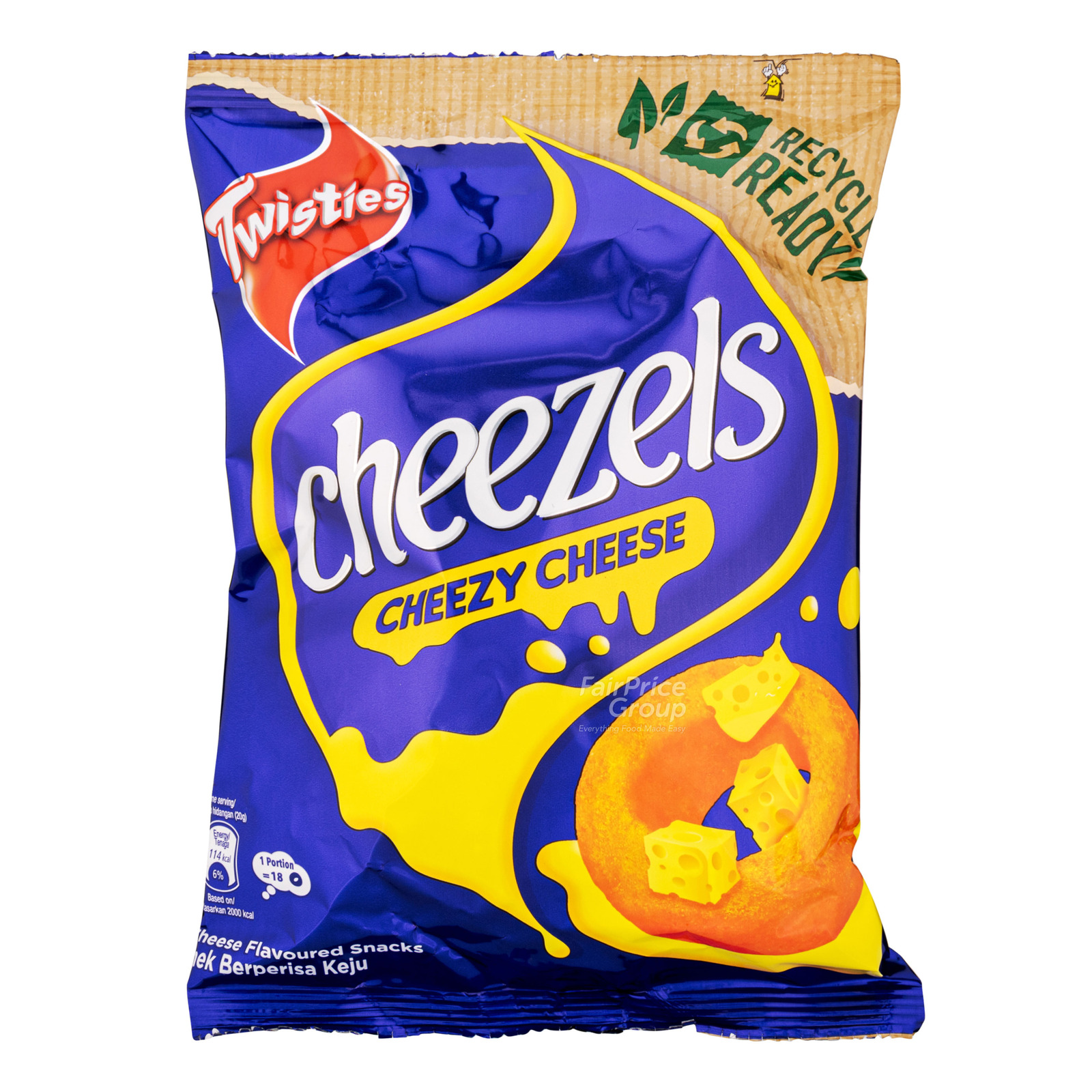 Cheeselets Rings Cheezels Cheese Rings Snack - Original | NTUC FairPrice
