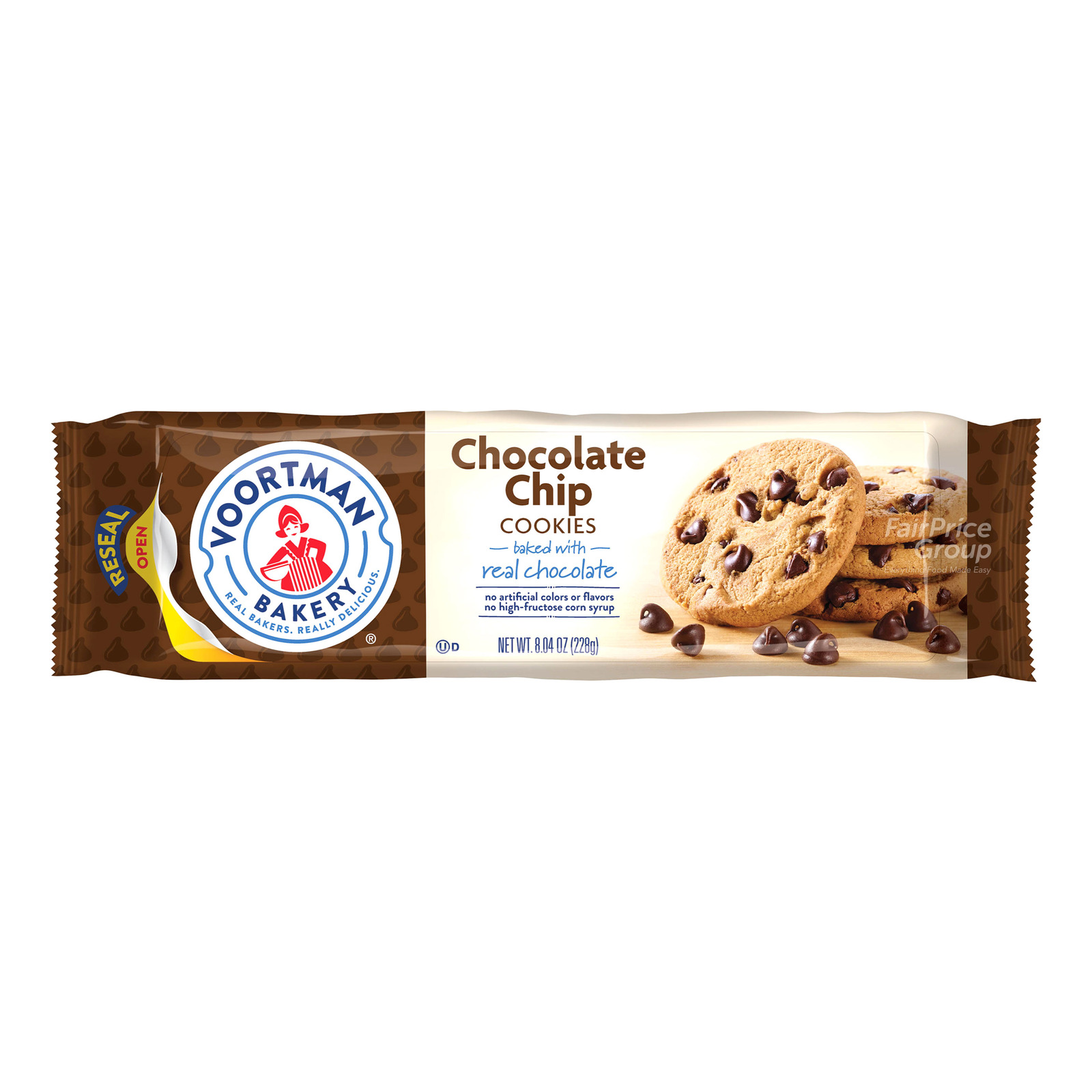 Voortman Chocolate Chip Cookies | NTUC FairPrice