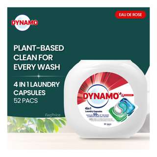 Dynamo 4in1 Laundry Capsules - Eau De Rose