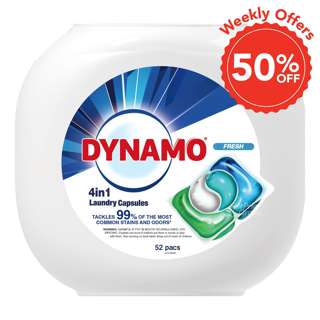 Dynamo 4in1 Laundry Capsules - Fresh