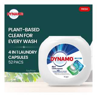 Dynamo 4in1 Laundry Capsules - Fresh