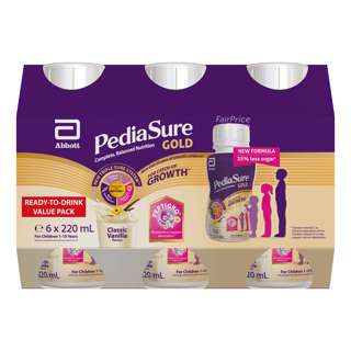 PediaSure Gold Ready To Drink Bottle Milk - Vanilla PediaSure Gold Ready To Drink Bottle Milk - Vanilla