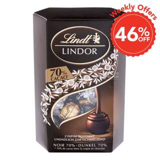 Lindt Lindor Cornet Chocolate Balls - Dark 70%