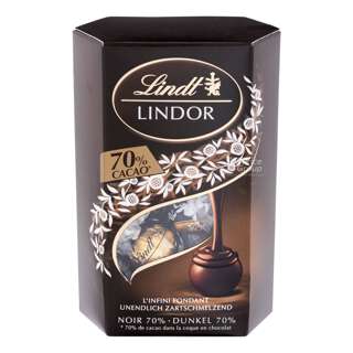 Lindt Lindor Cornet Chocolate Balls - Dark 70%
