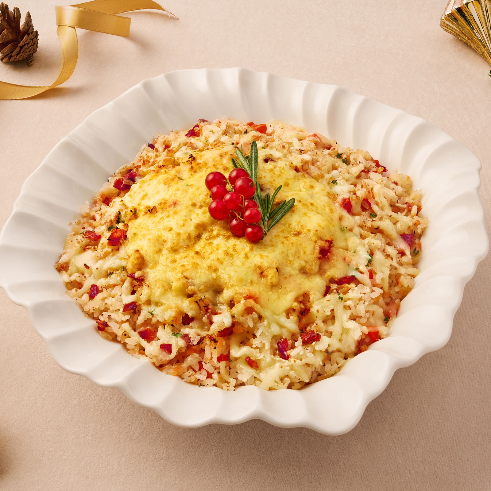 Tuffle Brown Rice (Pre-Order) Shinsen Truffle Baked Rice With Honey Grilled Pork | NTUC ...