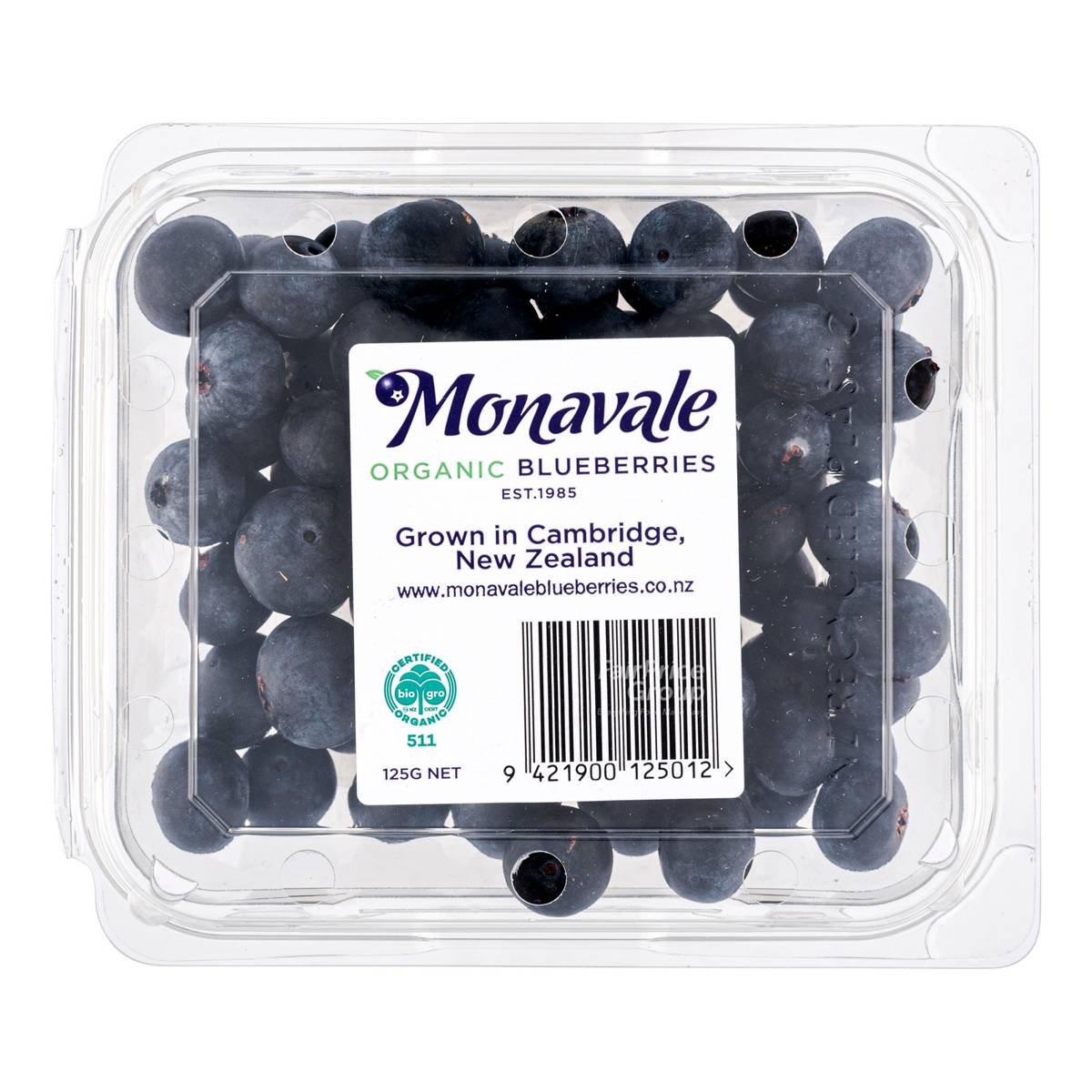 BerryWorld Organic Blueberries NTUC FairPrice