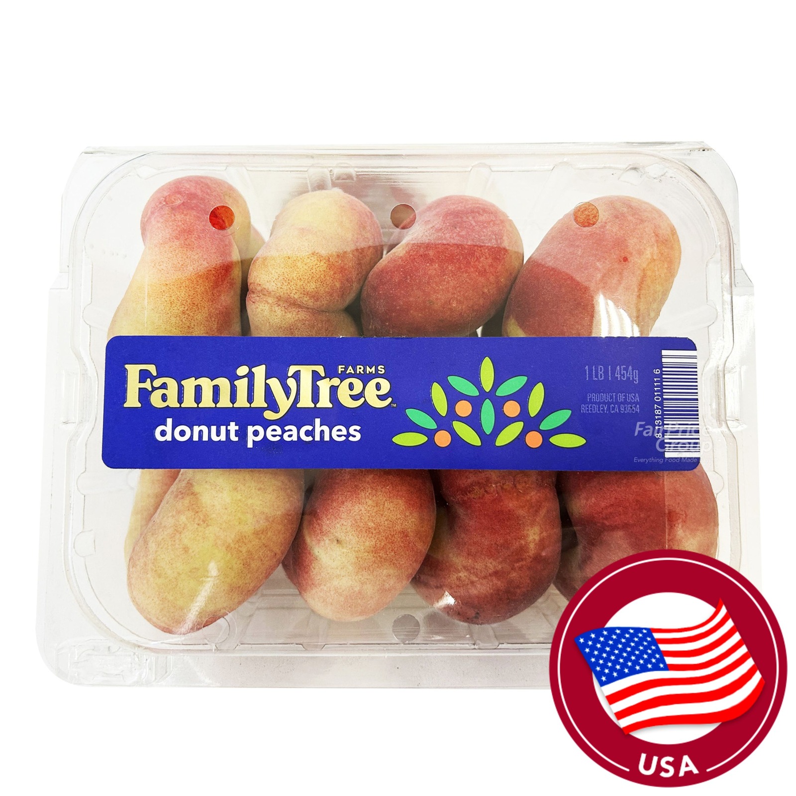USA Donut Peach NTUC FairPrice