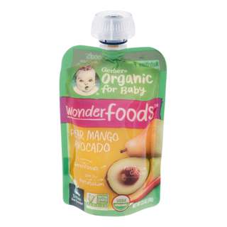 Gerber Organic Pouch Puree - Pear Mango Avocado