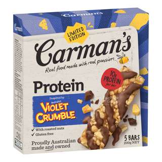 Carman's Protein Bar - Violet Crumble