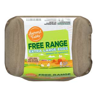 Harvest Fields Free Range Eggs - Extra Large