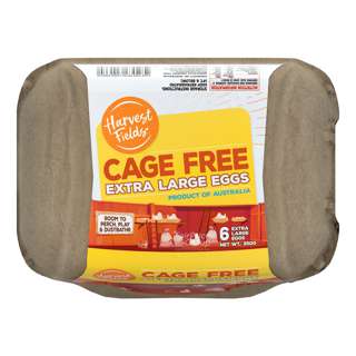Harvest Fields Cage Free Eggs - Extra Large
