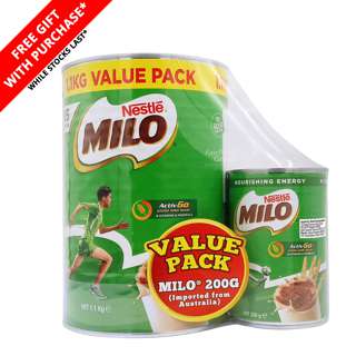 Milo Chocolate Malt Drink Powder with Milk - Australian Recipe