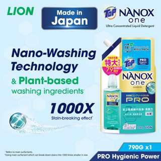 Top Nanox One Ultra Concentrated Liquid Detergent Refill Pack