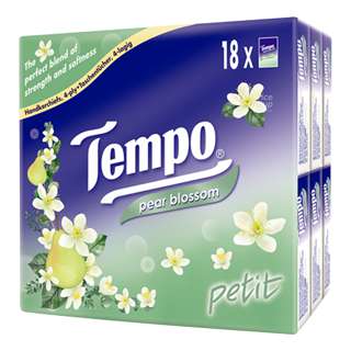 Tempo Petit 4ply Handkerchiefs - Pear Blossom