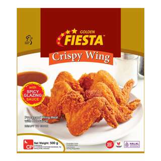 Golden Fiesta Crispy Wing with Spicy Glazing Sauce Golden Fiesta Crispy Wing with Spicy Glazing Sauce