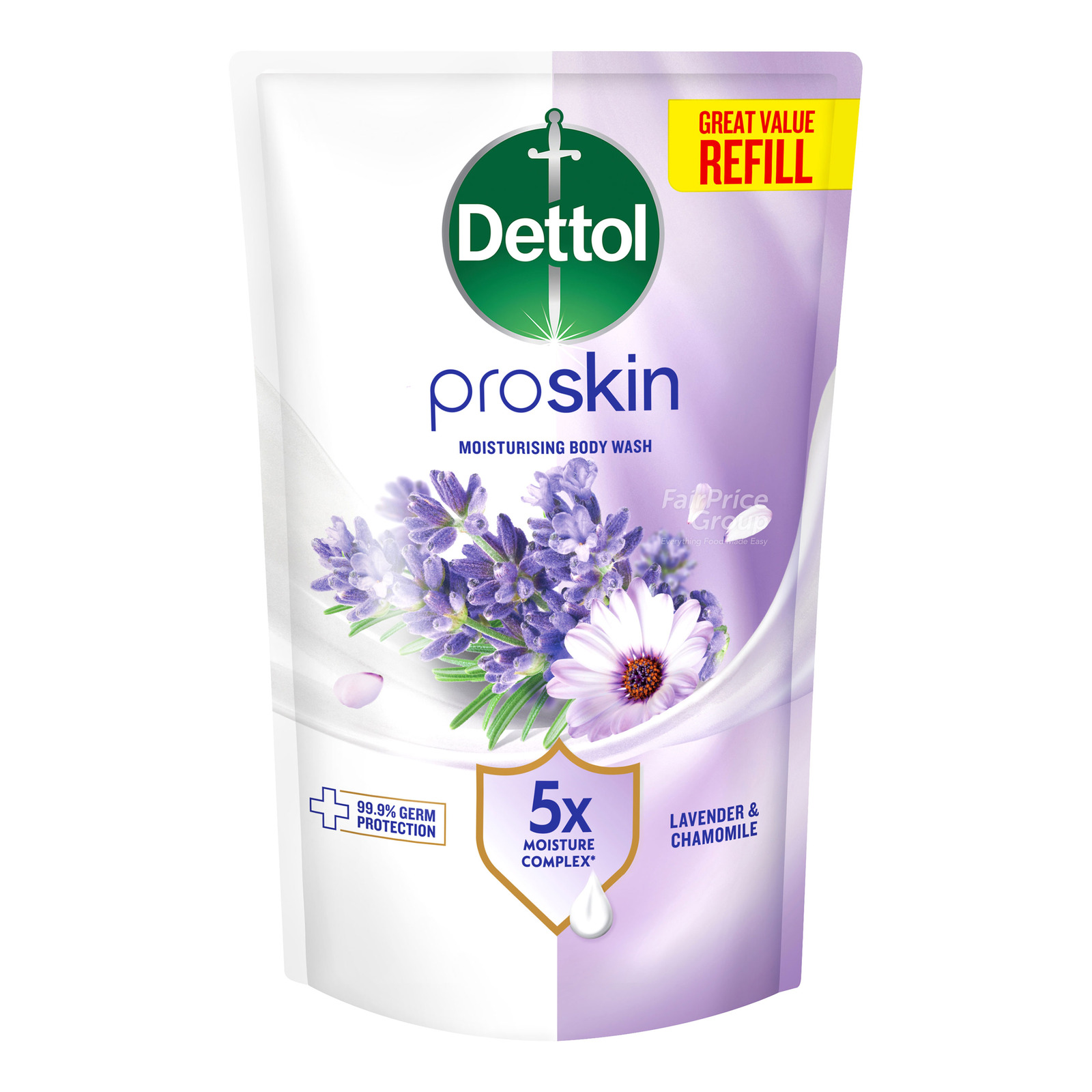 Dettol Activ-Botany Shower Gel Refill - Lavender & Chamomile