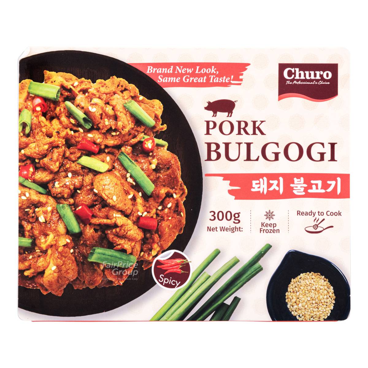Churo Pork Bulgogi Spicy NTUC FairPrice