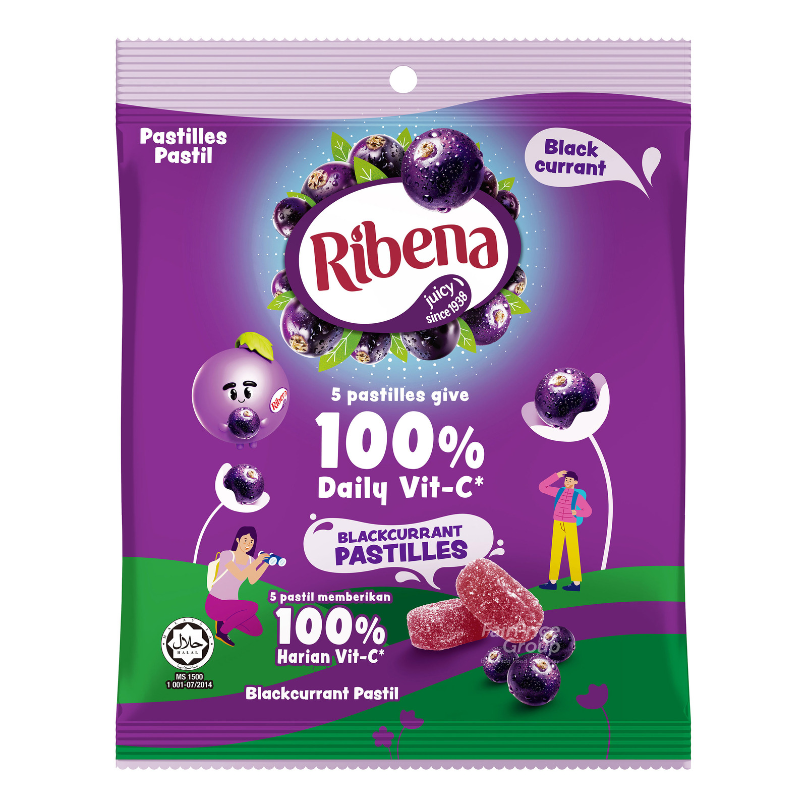 Ribena Blackcurrant Pastilles | NTUC FairPrice