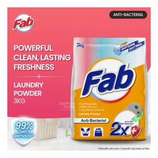 Fab Laundry Powder - Anti-Bacterial