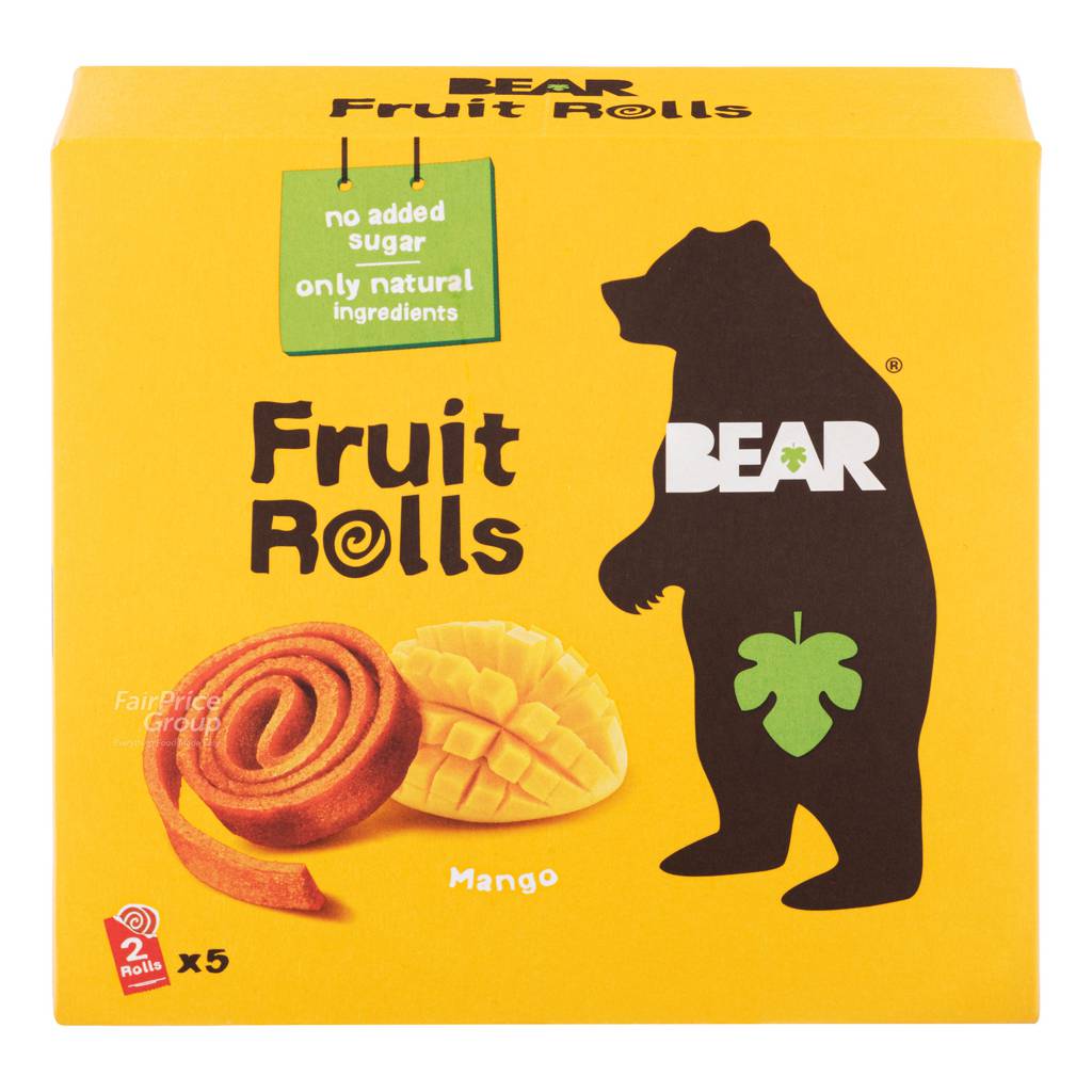 Bear Fruit Rolls Mango NTUC FairPrice