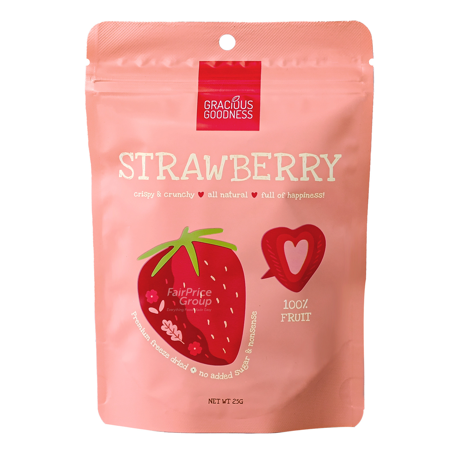 Gracious Goodness Premium Freeze Dried - Strawberry | NTUC FairPrice