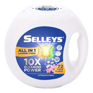 Selleys All in 1 Laundry Pods Tubs - Floral