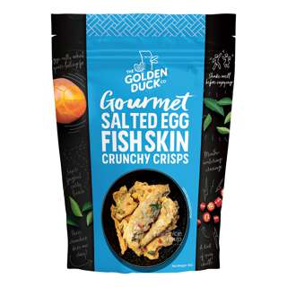 The Golden Duck Co. Gourmet Crunchy Crisps - Salted Egg FishSkin