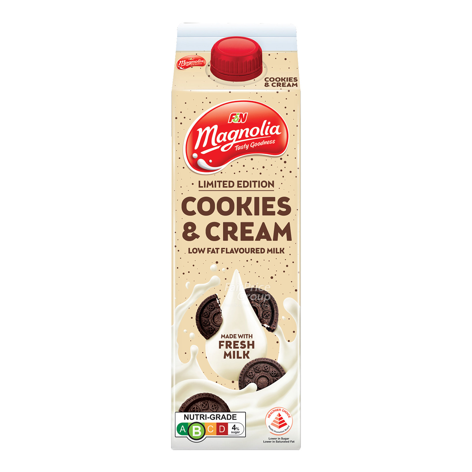 F & N Magnolia Low Fat Milk - Cookies and Cream | NTUC FairPrice