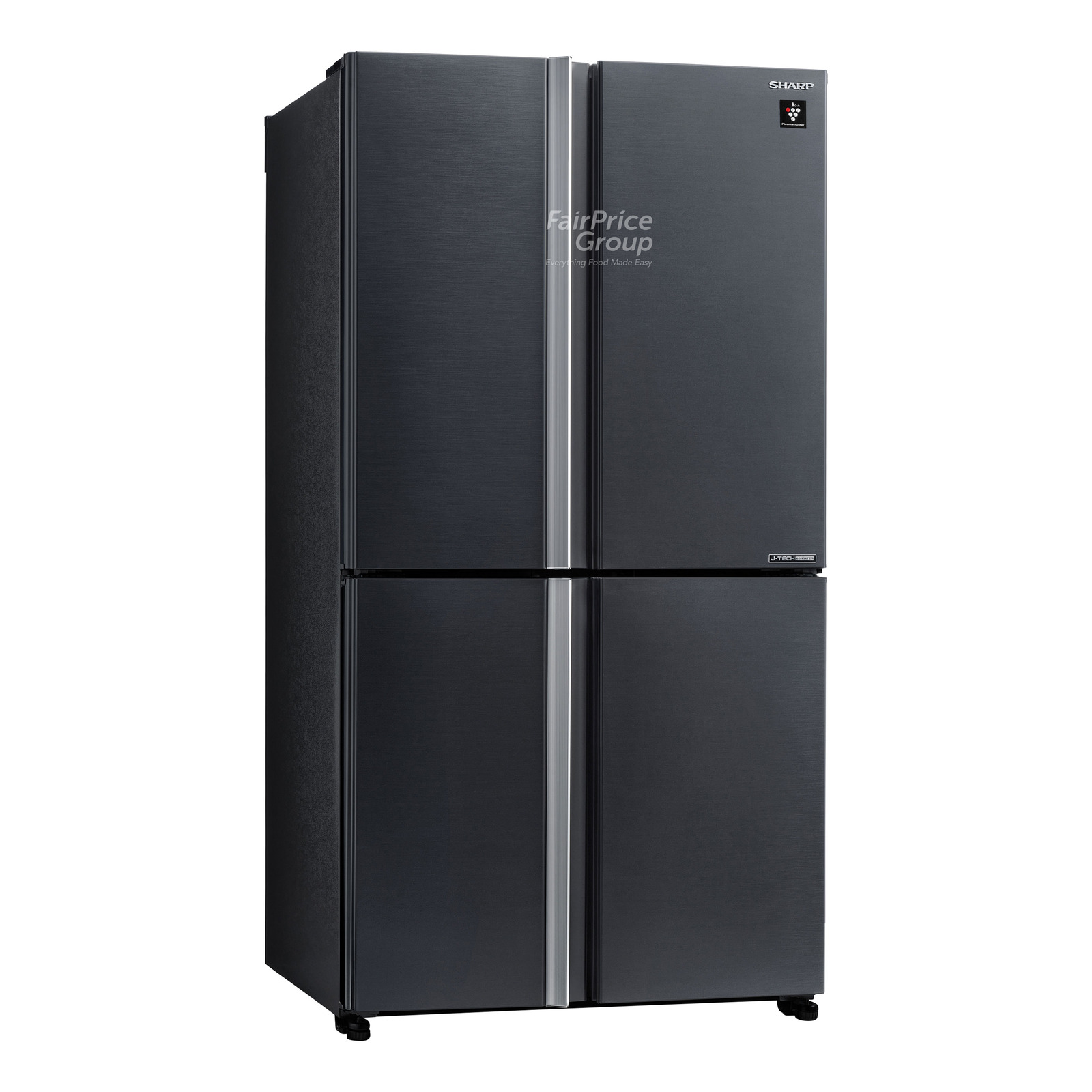 Sharp Multi Door Fridge Bottom Freezer 567L (SJ-VX57ES-DS) | NTUC