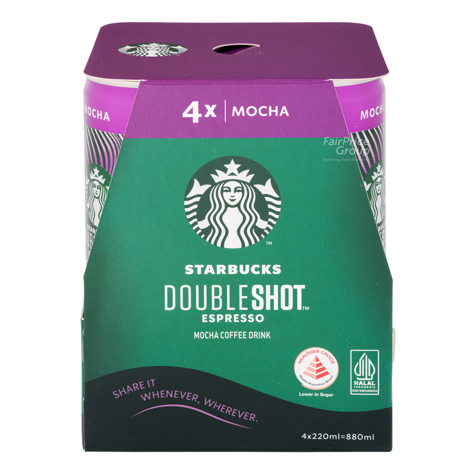 Starbucks Can Double Shot Espresso Mocha NTUC FairPrice