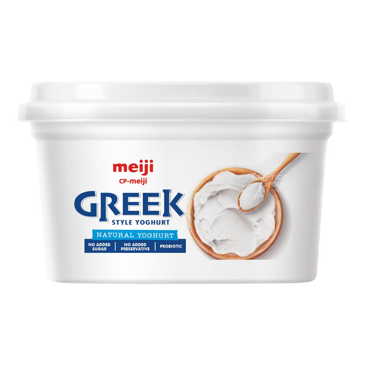 Meiji Greek Style Yoghurt Natural NTUC FairPrice