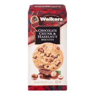 Walkers Biscuits - Chocolate Chunk & Hazelnut Walkers Biscuits - Chocolate Chunk & Hazelnut