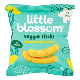 Little Blossom Veggie Sticks - Seaweed & Corn