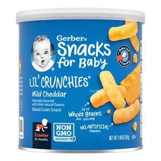 Gerber Lil Crunchies - Mild Cheddar