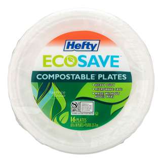 Hefty Ecosave Plates (10-1/8inch) Hefty Ecosave Plates (10-1/8inch)