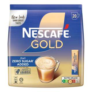 Nescafe Gold 2 in 1 - Zero Sugar Added