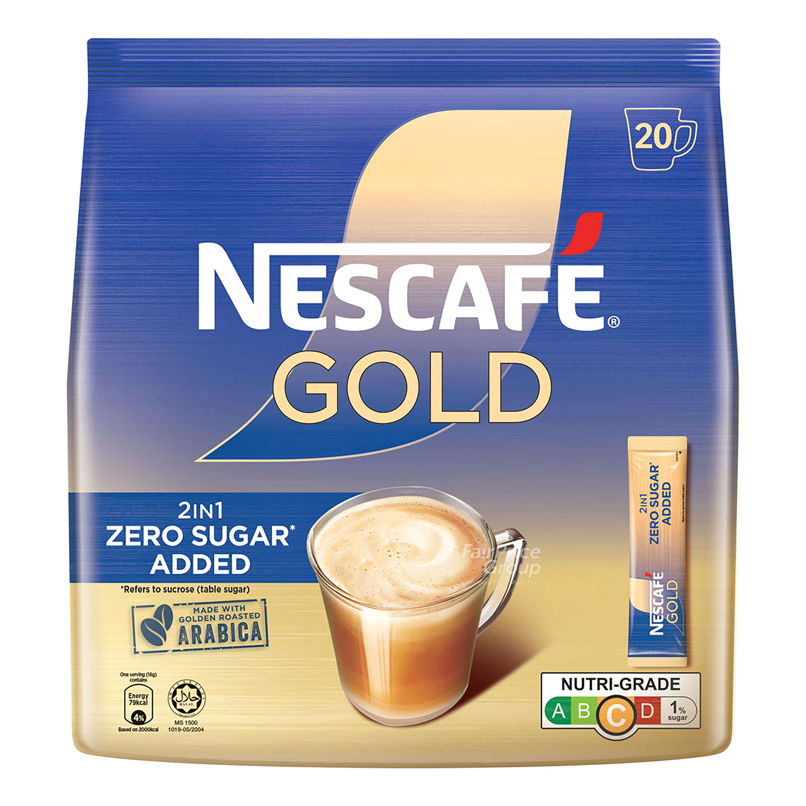 Nescafe Gold 2 in 1 - Zero Sugar Added | NTUC FairPrice