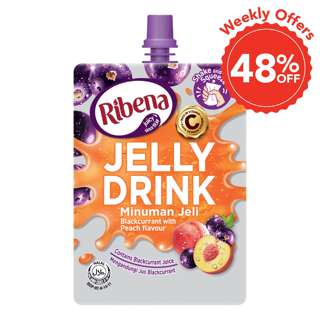 Ribena Jelly Drink - Blackcurrant with Peach