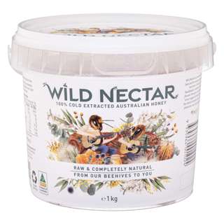 Wild Nectar 100% Cold Extracted Australian Honey