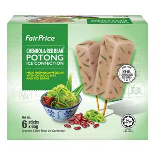FairPrice Potong Ice Cream - Chendol & Red Bean