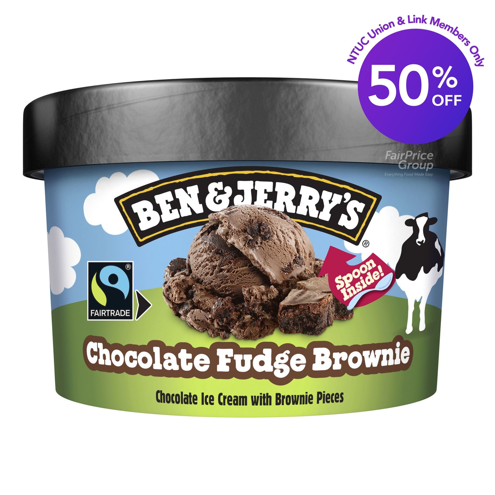 Ben & Jerry's Ice Cream - Chocolate Fudge Brownie