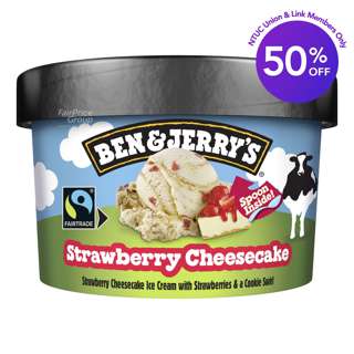 Ben & Jerry's Ice Cream - Strawberry Cheesecake