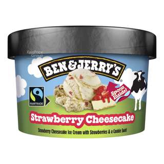 Ben & Jerry's Ice Cream - Strawberry Cheesecake Ben & Jerry's Ice Cream - Strawberry Cheesecake