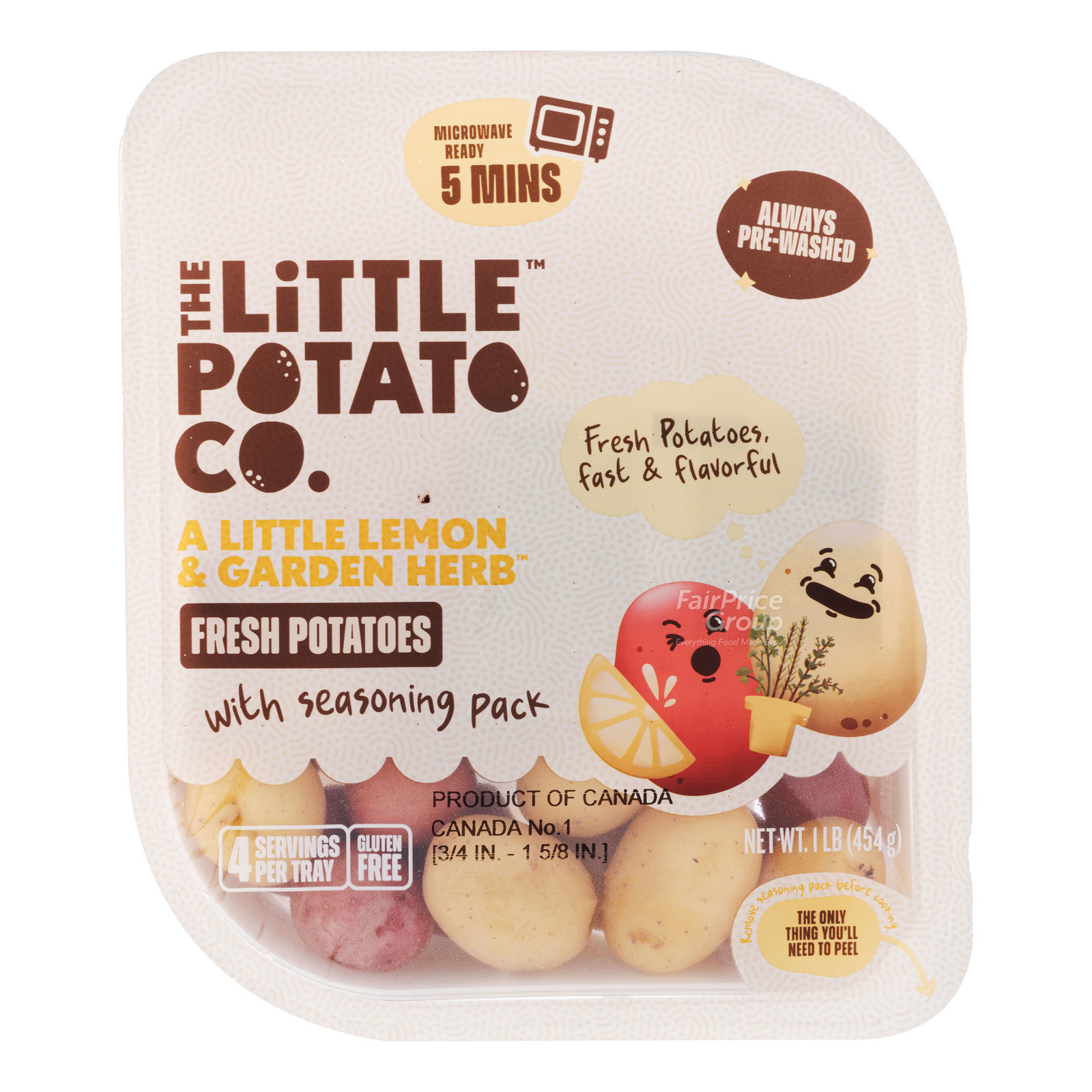 Little Potato Co. Fresh Potatoes with Seasoning Pack - Lemon