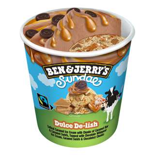 Ben & Jerry's Ice Cream - Dulce De-lish Sundae