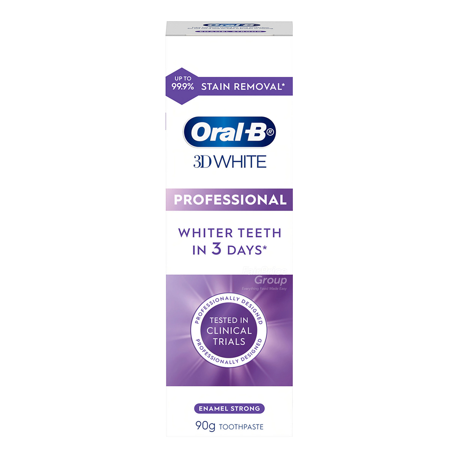 Oral B 3D White Professional - Enamel Strong | NTUC FairPrice
