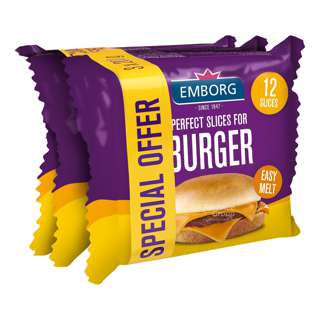 Emborg Burger Sliced Cheese